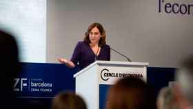 La alcaldesa Ada Colau, en las jornadas del Círculo de Economía / EP