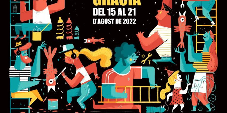 Cartel de las Fiestas de Gràcia 2022 / PATRONAT FESTA MAJOR DE GRÀCIA
