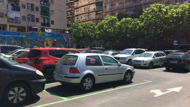 Parking de Les Corts en el que se producen los robos / METRÓPOLI - RP