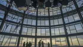 Cúpula del nuevo mirador de Torre Glòries en Barcelona