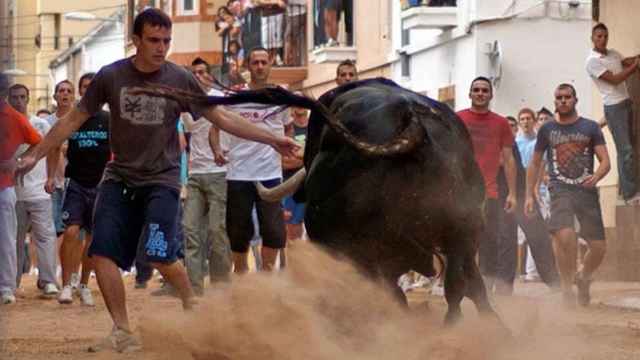 Una corrida de toros como en la que ha quedado herido un barcelonés / EUROPA PRESS