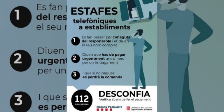 Alerta de los mossos por estafas a comercios / MOSSOS