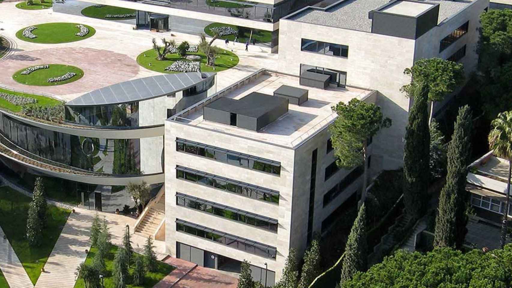 Campus de la escuela de negocios IESE en Barcelona
