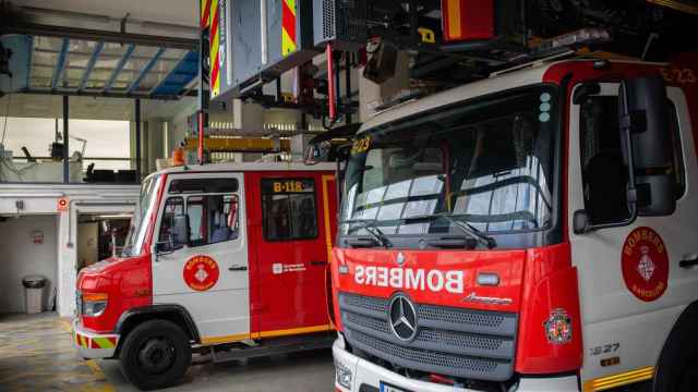 Parque de Bomberos del Vall d'Hebron de Barcelona / DAVID ZORRAKINO - EUROPA PRESS