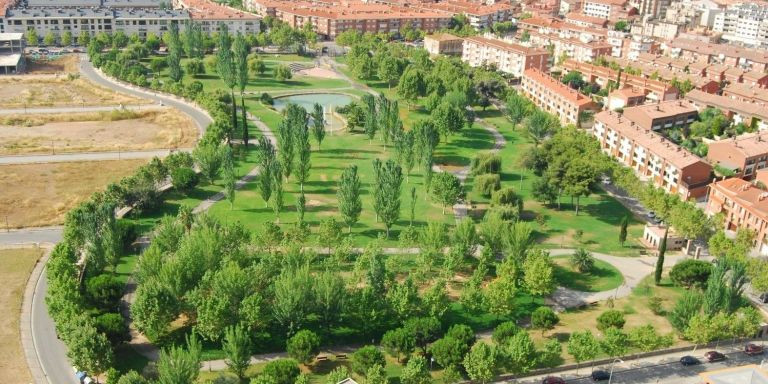 Vista aérea de Sant Quirze del Vallès, uno de los municipios con la renta más alta de España