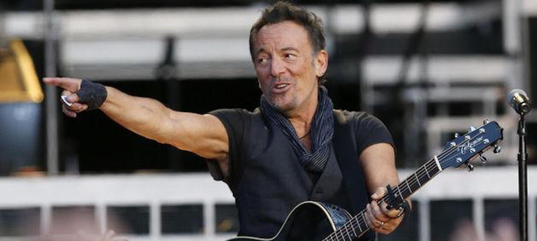 Bruce Springsteen, en un concierto
