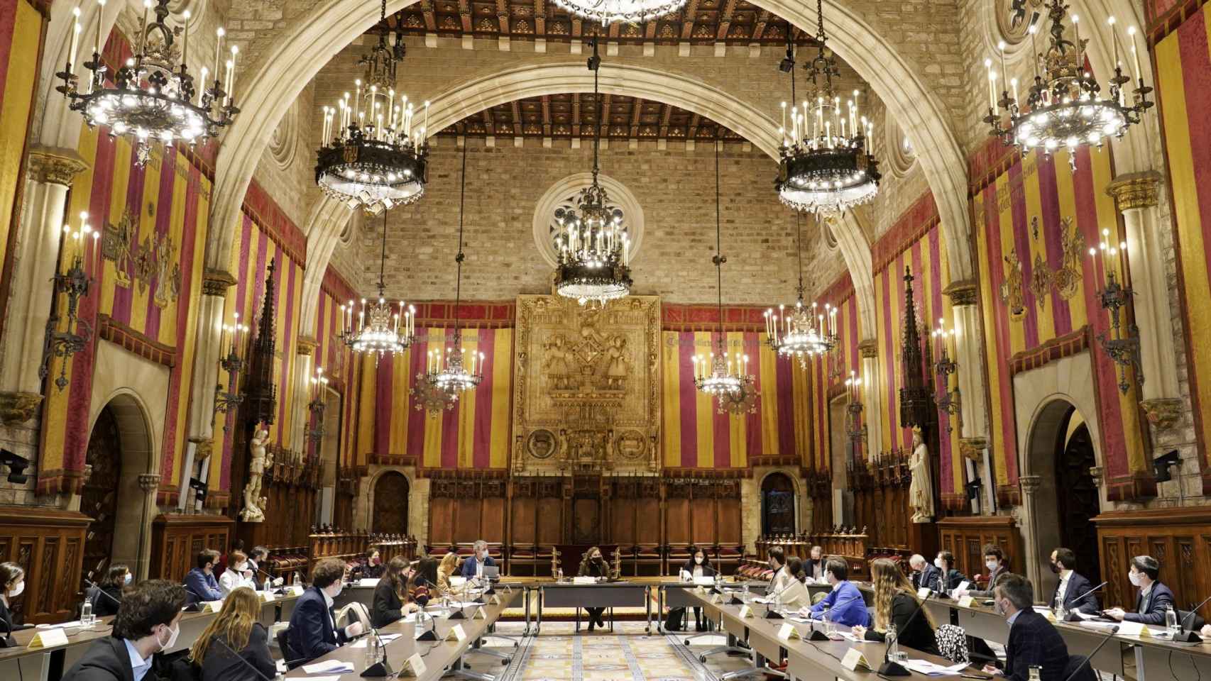 Jóvenes empresarios proponen mejoras para Barcelona a Collboni en el Ayuntamiento / BARCELONA GLOBAL