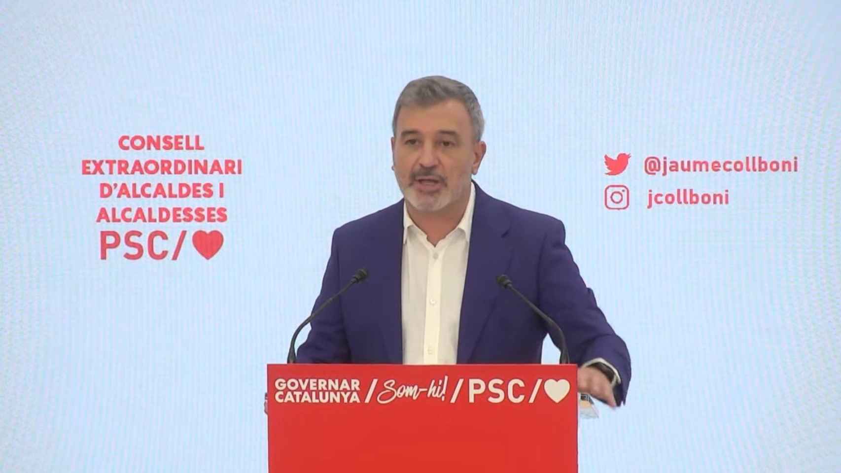 El líder del PSC en Barcelona y primer teniente de alcalde de la ciudad, Jaume Collboni / PSC