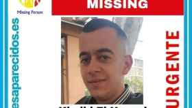 Khalid, el joven desaparecido de 28 años en Sant Adrià de Besòs / @sosdesaparecido