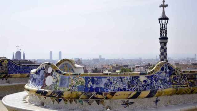 Vista aérea del Park Güell de Barcelona / EUROPA PRESS