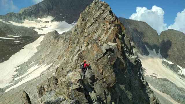 Cresta de Bardamina en Huesca