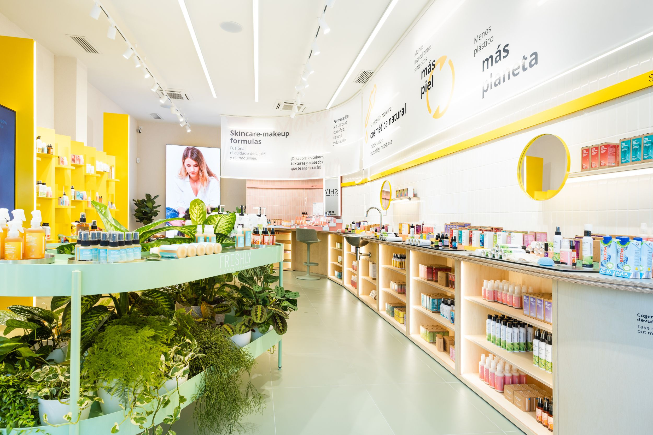 Una Freshly Store de la empresa catalana Freshly Cosmetics / CEDIDA