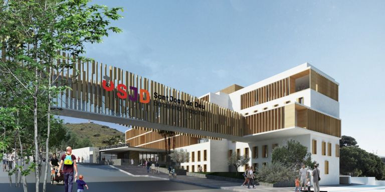 Imagen del futuro hospital oncológico de Sant Joan de Déu / SANT JOAN DE DÉU