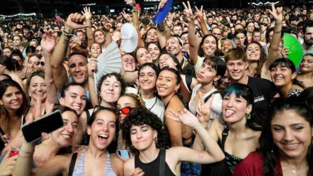 Asistentes a un concierto del festival Sónar de 2022 / EFE