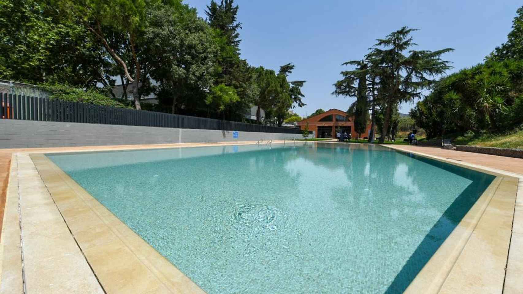 La piscina exterior de Trinitat Vella / AJUNTAMENT DE BARCELONA