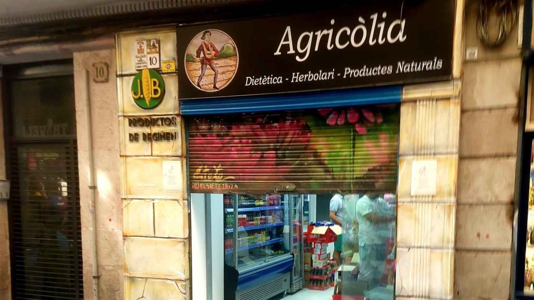 La tienda Agricòlia de la calle de Comtal, convertida de un super / CEDIDA