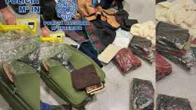 La ropa intervenida por estar impregnada de droga en Barcelona / POLICÍA NACIONAL