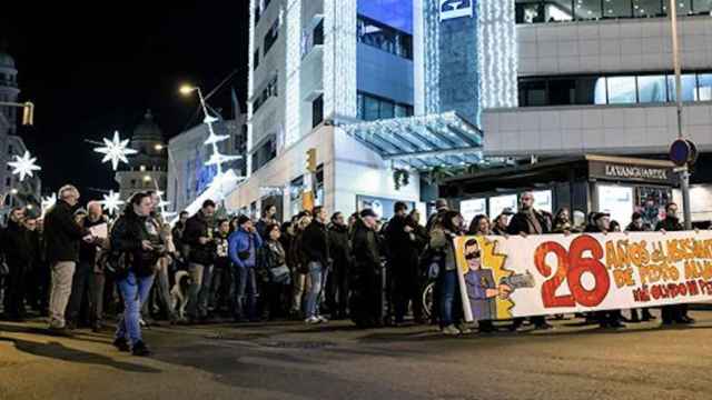 Manifestación en recuerdo a Pedro Álvarez, asesinado en L'Hospitalet de Llobregat / FACEBOOK