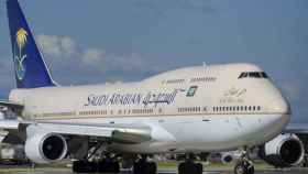 Avión de la compañía Saudi Arabian Airlines