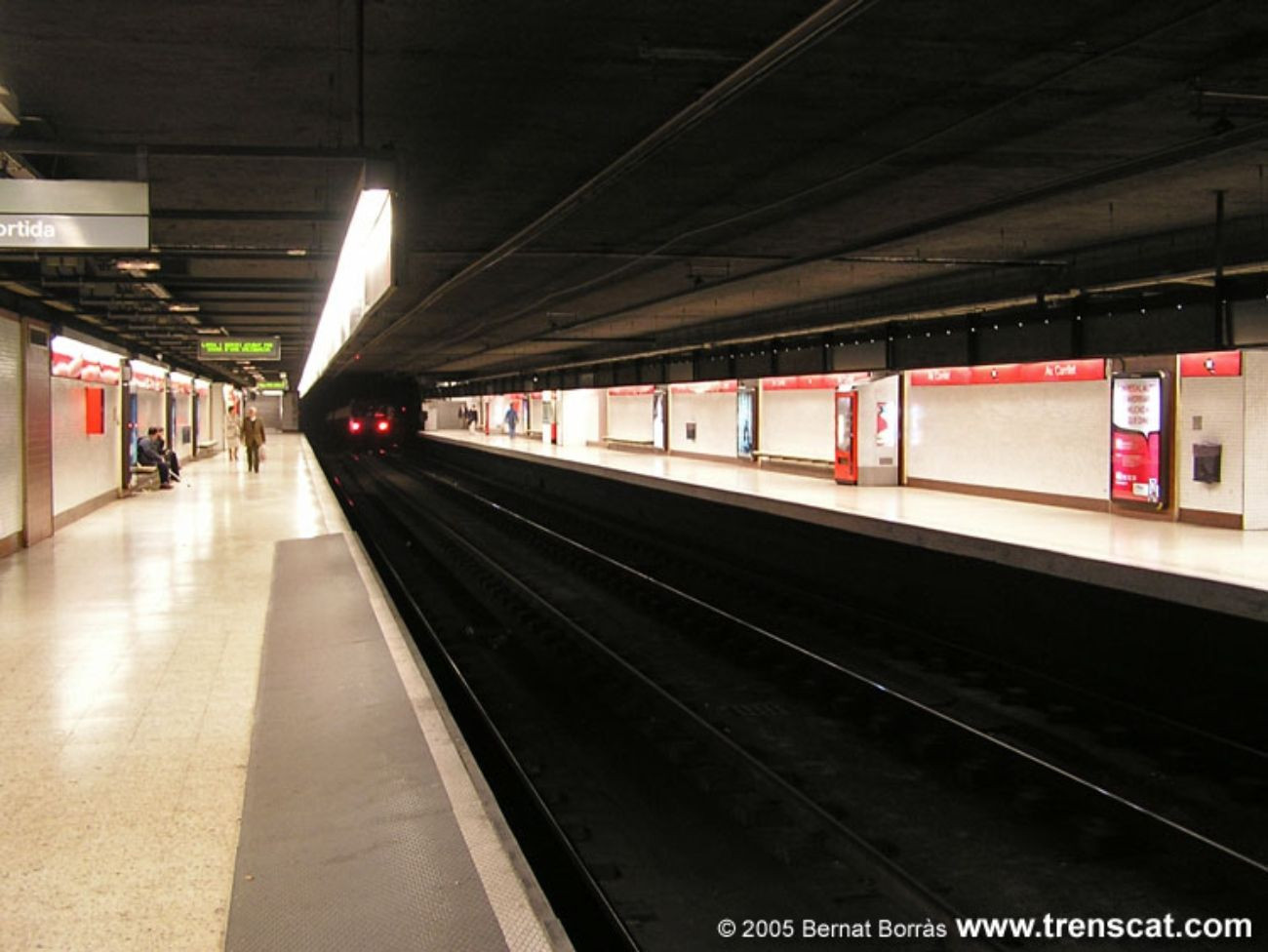Estación de metro Av. Carrilet en L'Hospitalet de Llobregat / TRENSCAT.COM