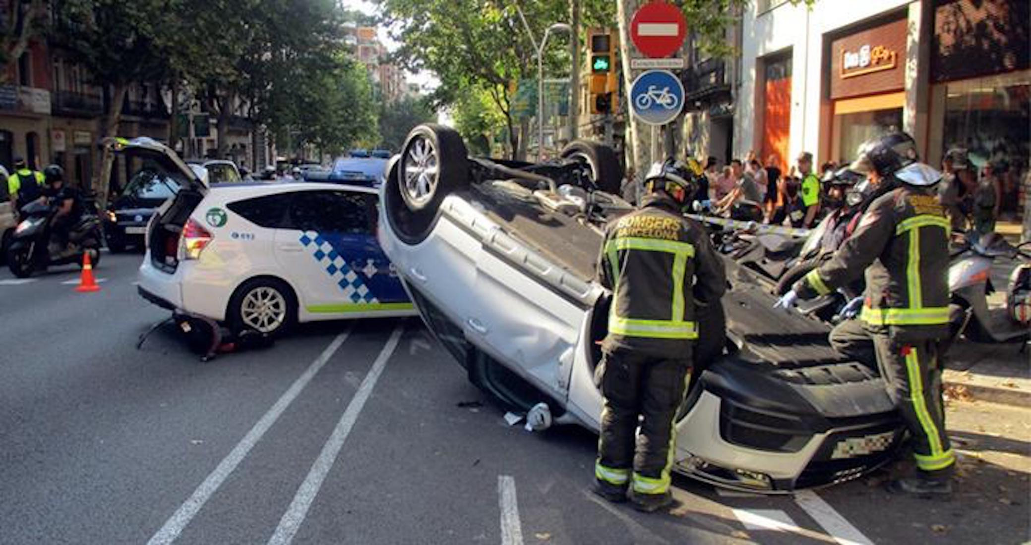 Accidente en Barcelona / GUB