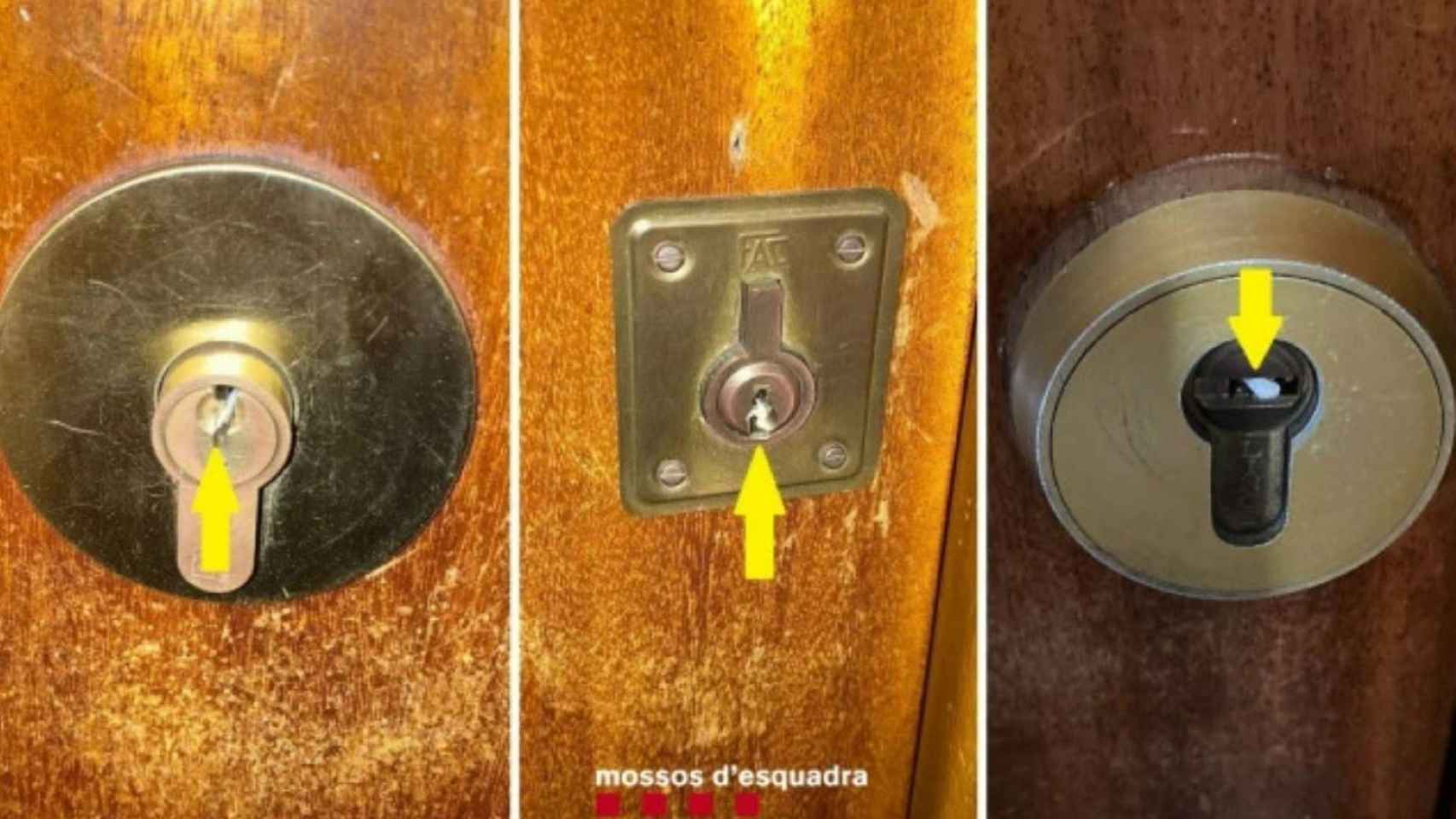 Marcadores de puertas / MOSSOS D'ESQUADRA