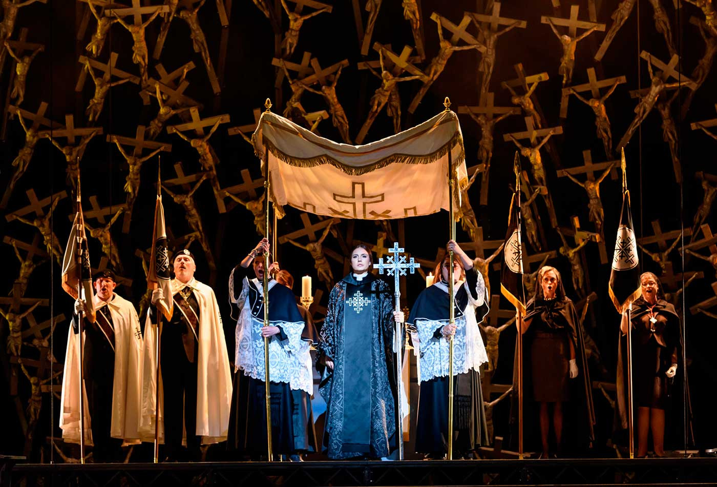 Una escena de la ópera 'Norma' en el Liceu / LICEU