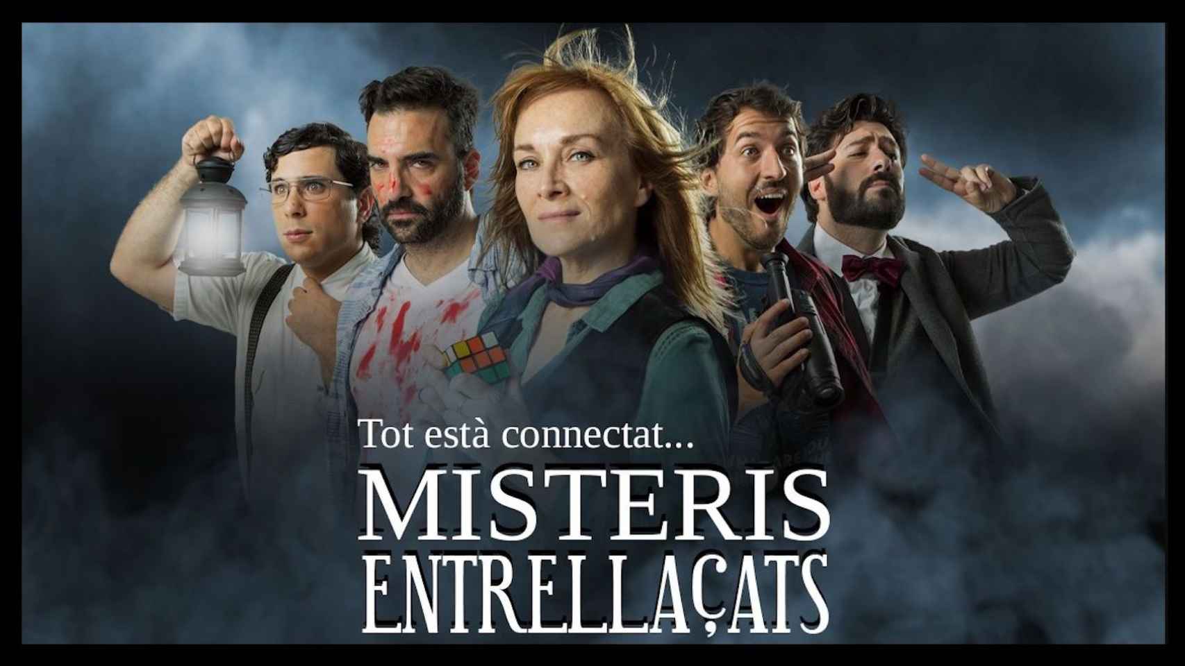 Cartel promocional de la obra 'Misteris Entrellaçats' / AQUITÀNIA TEATRE