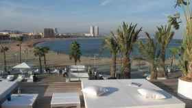Vistas de Barcelona desde la terraza del Hotel W