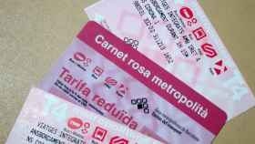 La tarjeta rosa reducida T-4, que costará 2 euros a partir de septiembre / EUROPA PRESS