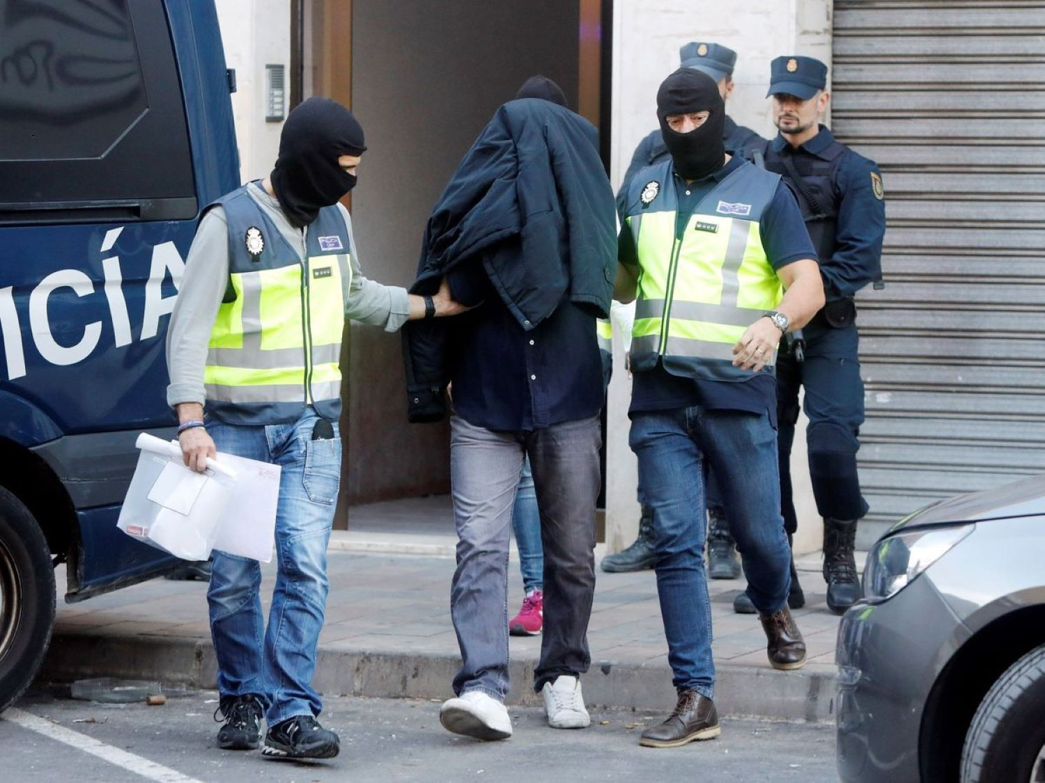 Yihadista detenido por la Policía Nacional / EFE