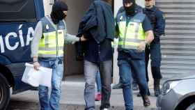 Un terrorista detenido por la Policía Nacional / EFE