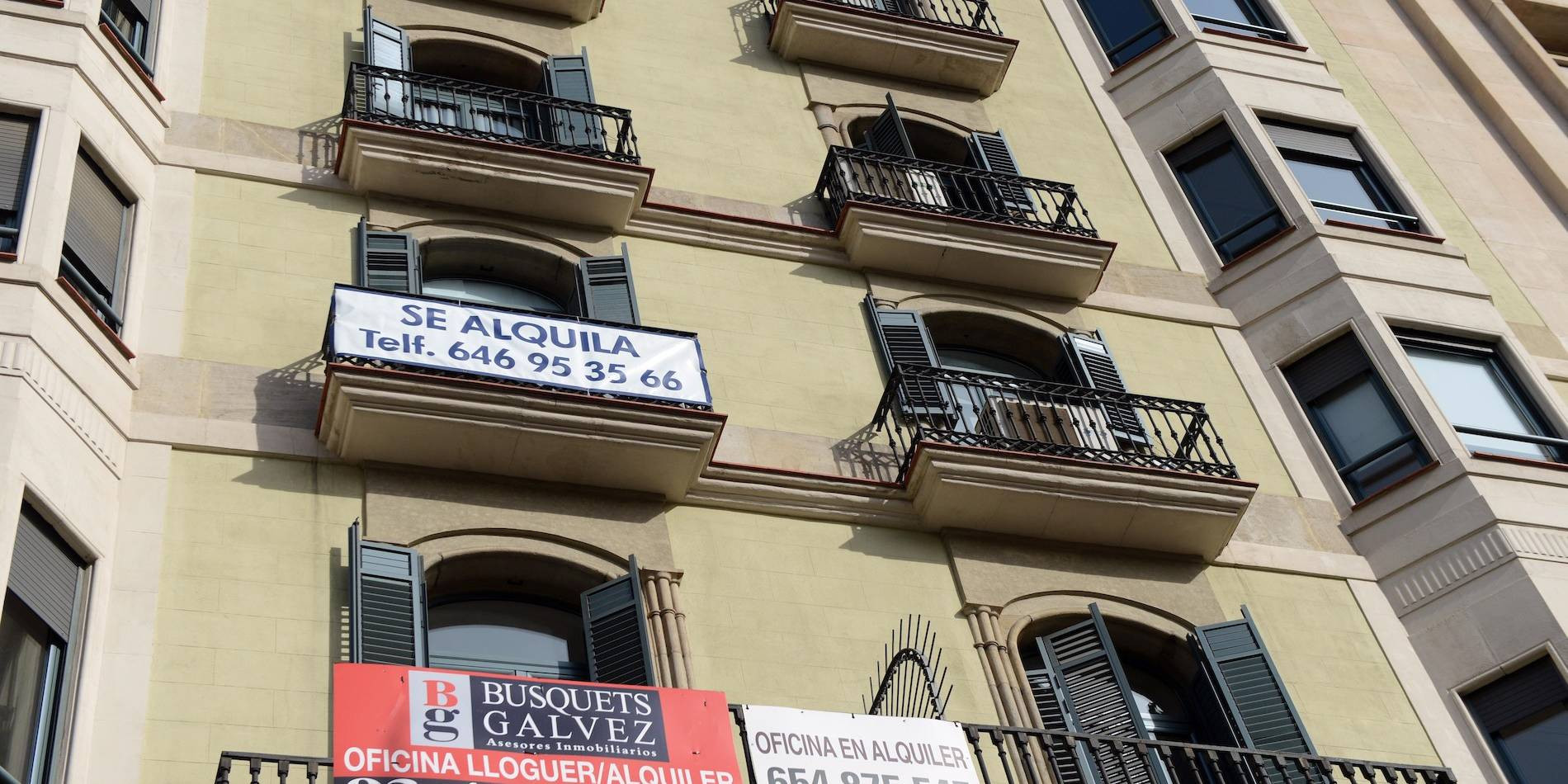 Imagen de archivo de pisos de alquiler en Barcelona / ARCHIVO