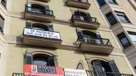 Imagen de archivo de pisos de alquiler en Barcelona / ARCHIVO