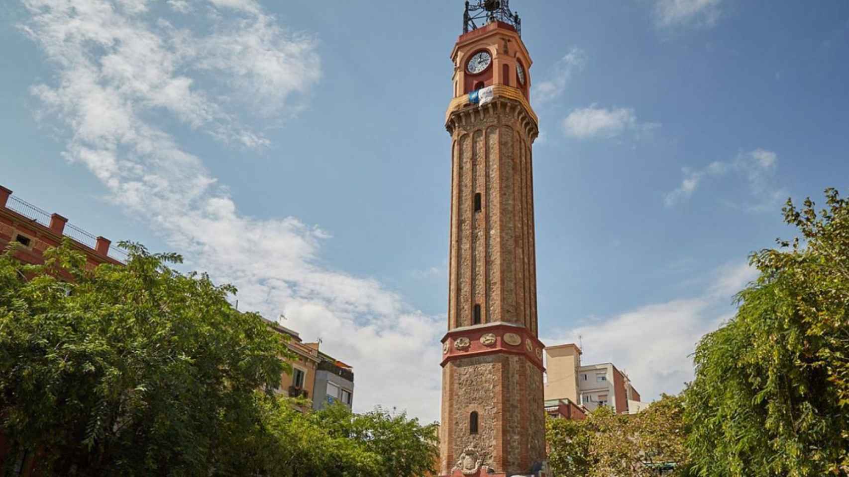 La Torre del Rellotge de Gràcia, que se podrá visitar desde este fin de semana / AJUNTAMENT