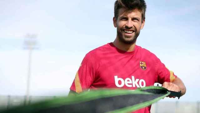 El jugador del FC Barcelona Gerard Piqué