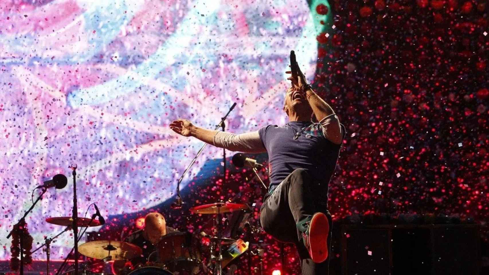 Coldplay durante un directo / EFE
