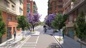 Proyecto de pacificación para mejorar la movilidad en la calle Piquer de Barcelona / AJUNTAMENT DE BARCELONA