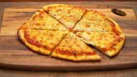 Pizza en una imagen de archivo