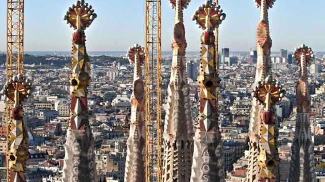 Basílica de la Sagrada Família de Barcelona en una imagen de archivo
