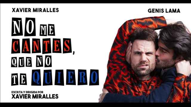 Cartel oficial de la comedia teatral 'No me cantes, que no te quiero'