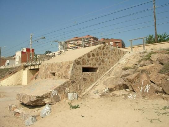 Bunker de la Riera d'en Font en Montgat  / AJUNTAMENT DE MONTGAT