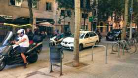Tráfico denso en la calle del Consell de Cent tras el inicio de las obras de la 'superilla' del Eixample / METRÓPOLI - RP