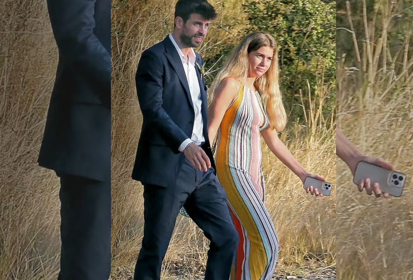Gerard Piqué y Clara Chía se muestran en público en una boda en la Costa Brava / EXCLUSIVA REVISTA HOLA
