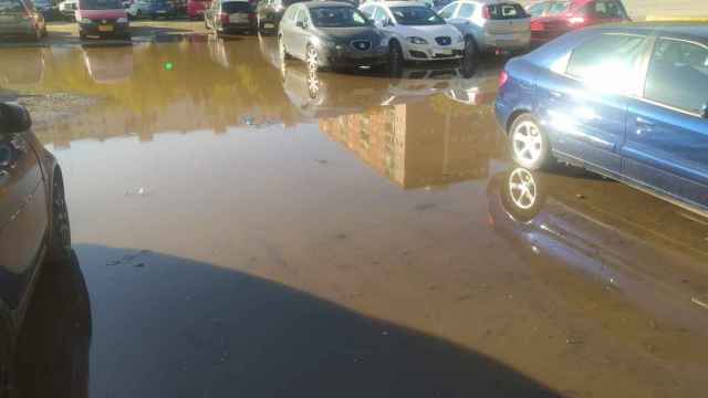 Aparcamiento inundado de Diagonal Mar / METRÓPOLI