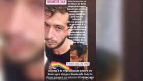 Un joven denuncia una agresión homófoba en Barcelona / REDES SOCIALES