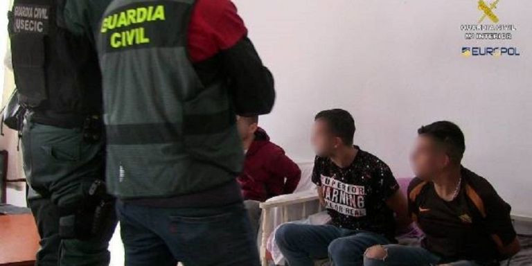 Detención de una banda albanesa afincada en España / GUARDIA CIVIL