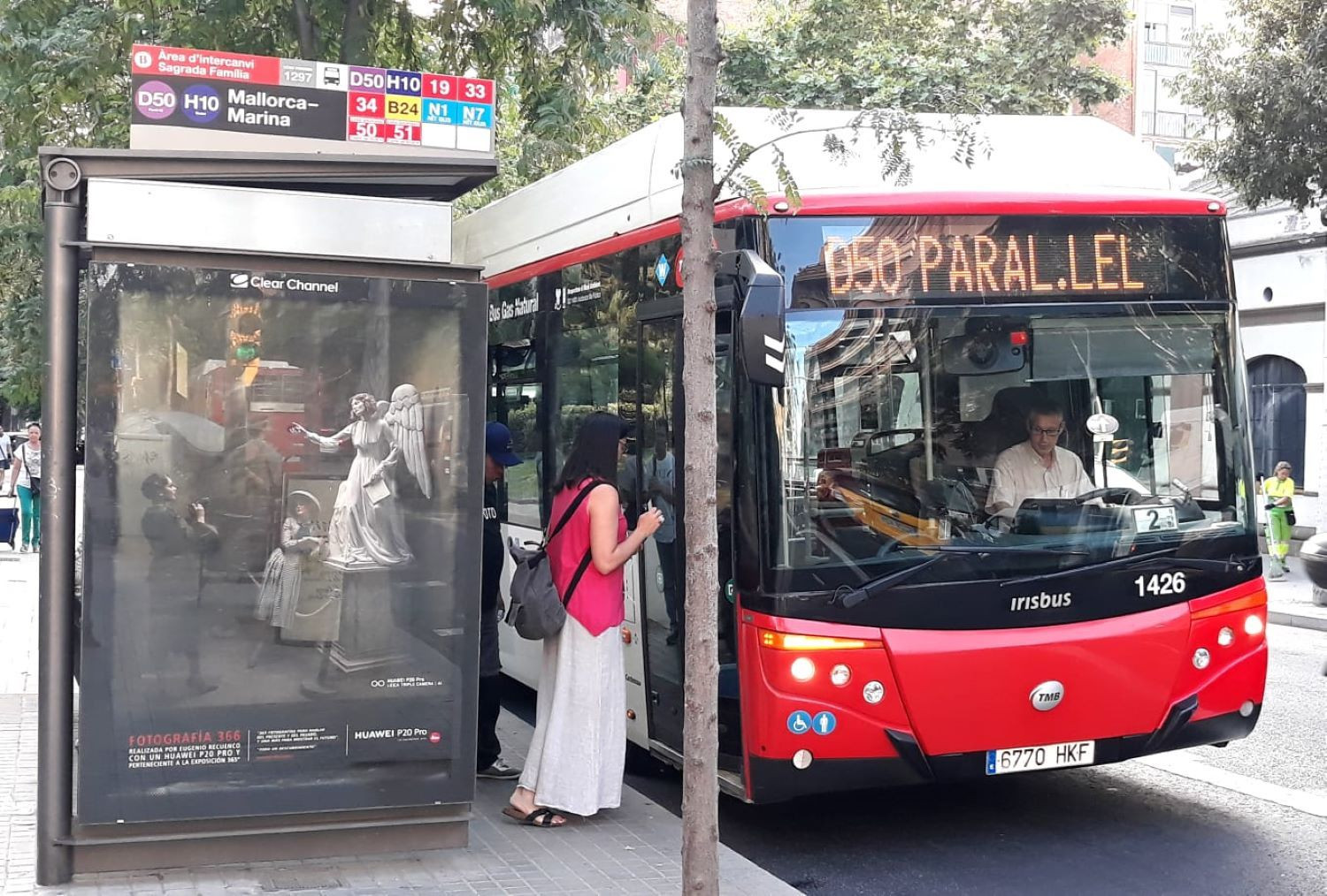Bus de Transports Metropolitans de Barcelona (TMB)