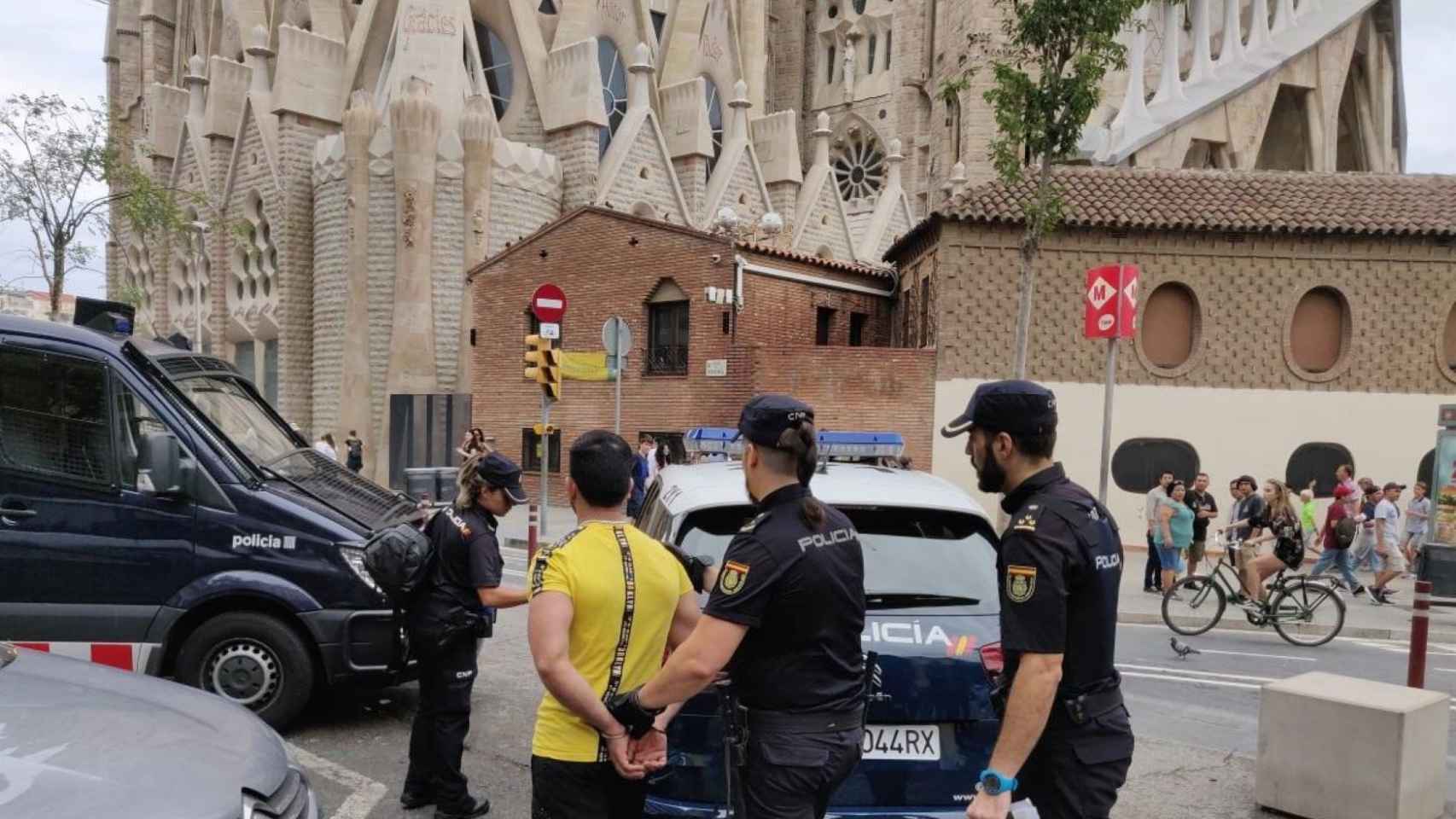 Un carterista arrestado por la Policía en Barcelona / EUROPA PRESS