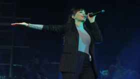 La cantante Aitana en Barcelona / EFE